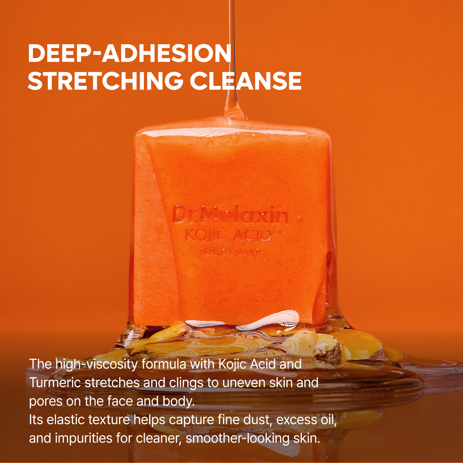 Kojic Acid Turmeric Serum Soap - Image 4