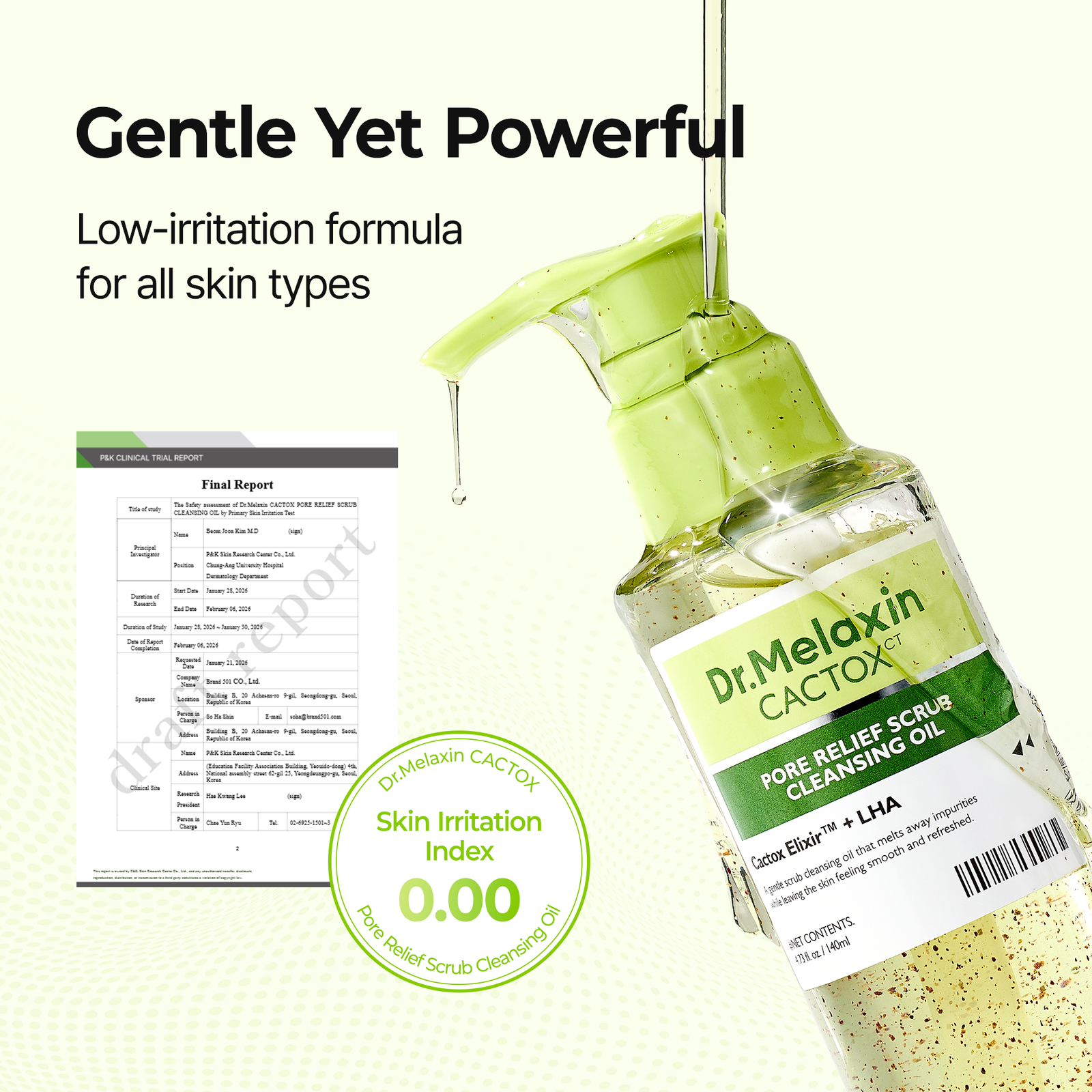 CACTOX Pore Relief Scrub Cleansing Oil - Image 8