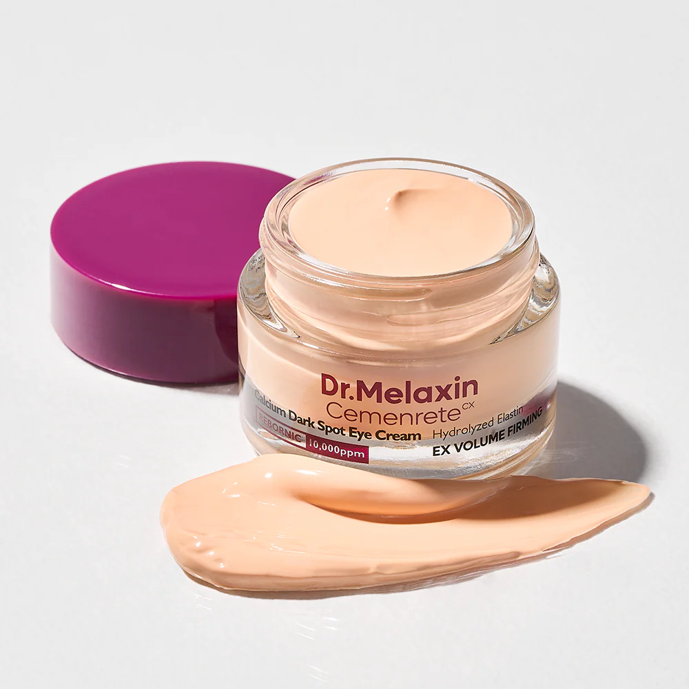 Creme Dr.Melaxin com textura aplicada